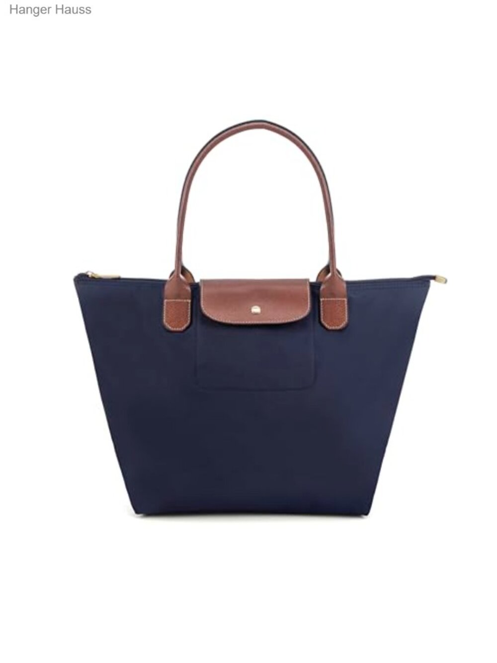 Foldable Nylon Tote Bag Shoulder Hobo Handbag for Women Waterproof Laptop